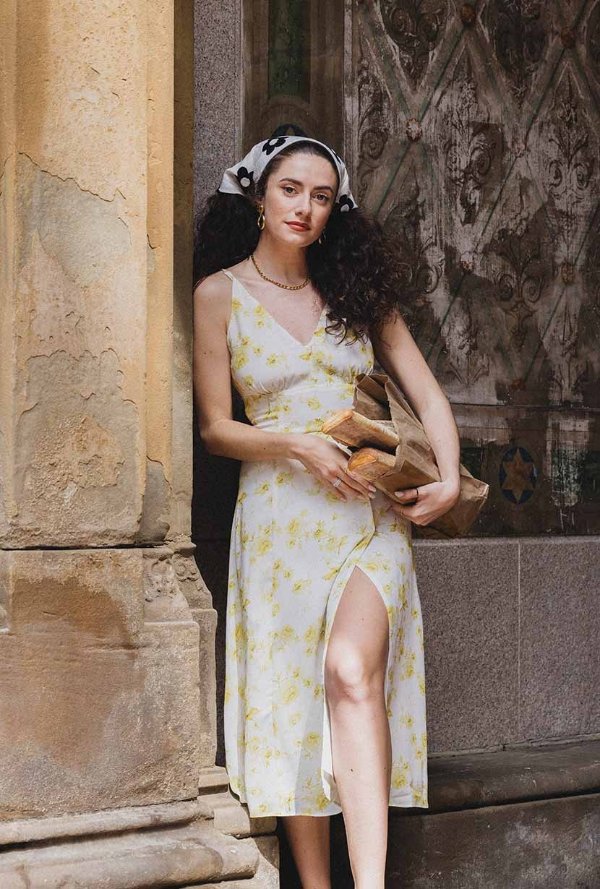 Frida吊带裙- Marigold