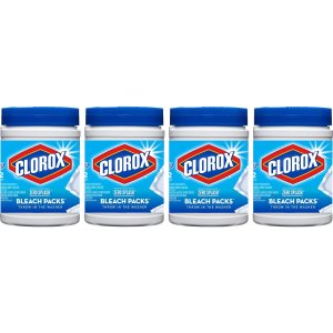 Clorox 多功能杀菌消毒固体漂白颗粒4瓶装 共48粒