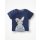 On-The-Farm T-Shirt - College Blue Bunny | Boden US