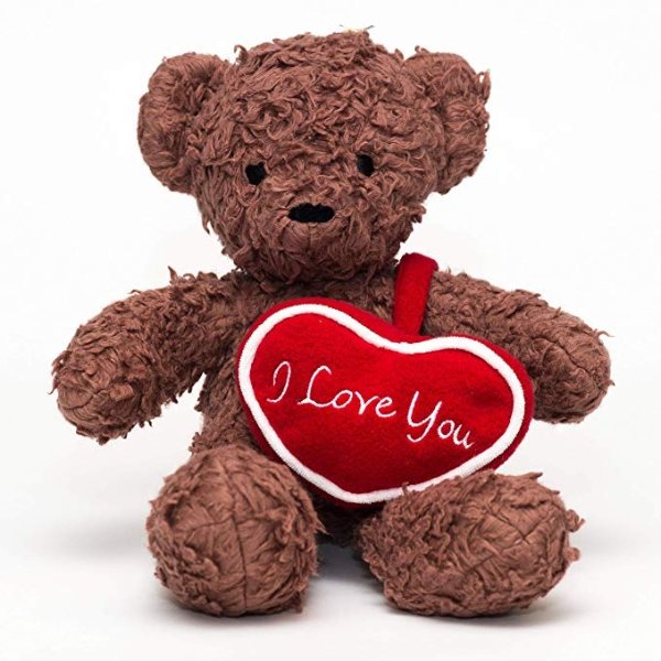 12" I Love You Bear, Brown