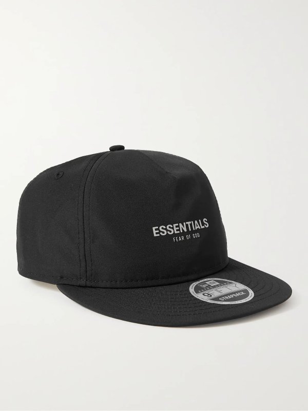 + New Era Logo-Print Shell 棒球帽