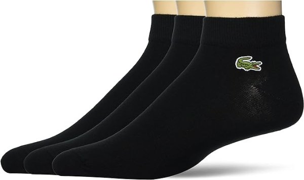 Men's 3 Multi Pack Solid Jersey Ankle Socks
