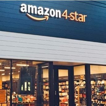 Amazon 4-star 实体店铺和图书热卖