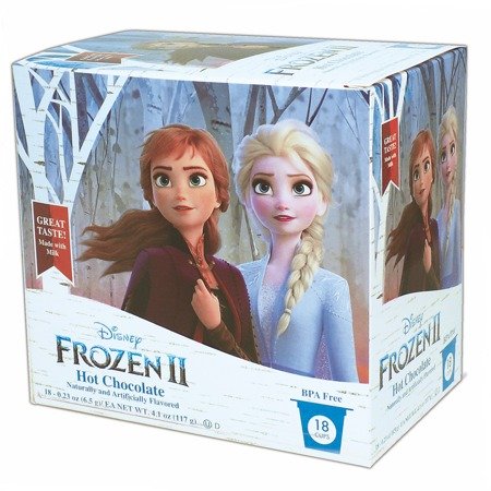 Frozen 2 Hot Chocolate K-Cup Pods, 18 Count for Keurig Brewers