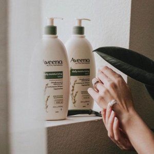 Aveeno 精选身体护理系列热卖 $6.16收经典燕麦身体乳