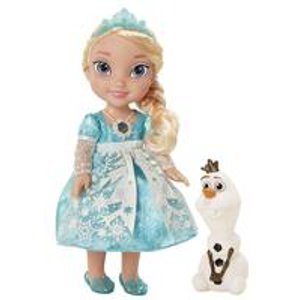 迪士尼《Frozen 冰雪奇缘》Elsa和雪人玩偶