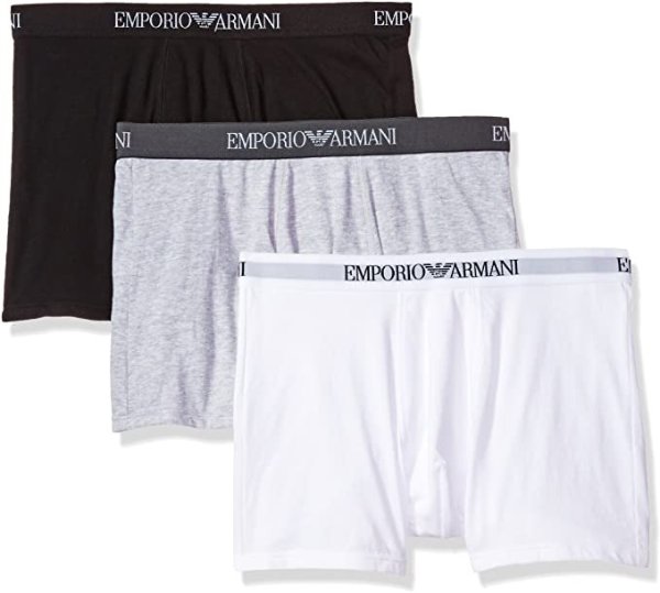 Pure Cotton Men's 3 Pack Boxer Brief Underwear