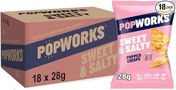 Popworks 玉米片 18包