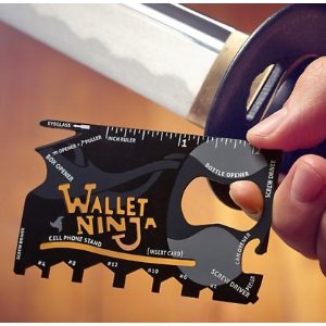 Wallet Ninja钱包忍者 18合1 多功能工具卡