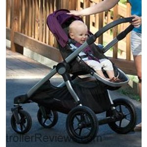 Baby Jogger City Select婴儿双向推车-紫色，2013款