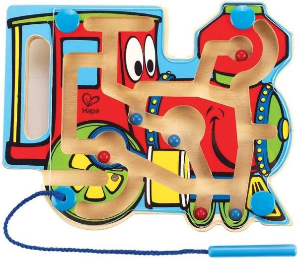 Choo Choo 儿童磁性木制迷宫玩具