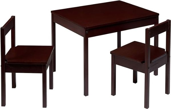 Amazon Basics实木桌椅套装