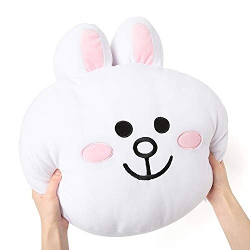 Soft Nap Cushion - CONY Character Throw Pillow, 17in, White