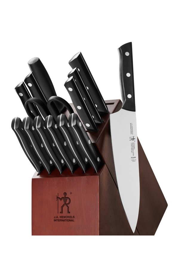 Henckels International Dynamic 15-Piece Knife Block Set