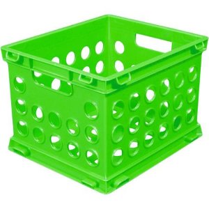 Sterilite Mini Crate, Available in Multiple Colors