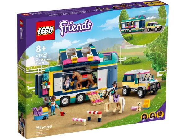 Horse Show Trailer 41722 | Friends | Buy online at the Official LEGO® Shop US