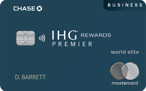 Earn 165,000 bonus pointsIHG® Rewards Premier Business Credit Card