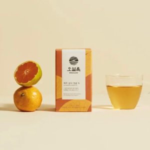 OSULLOC Tangerine Tea, Premium Organic Blended Tea from Jeju, Tea Bag Series 20 count, 1.06 oz, 30g