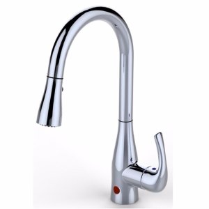 Flow Series Single-Handle Pull-Down Sprayer Kitchen Faucet with Motion Sensor