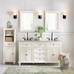 Today Only: The Home Depot Select Bathroom Vanities, Lighting, Fixtures & Décor