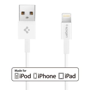 Spigen Apple MFi 认证 Lightning USB 连接线, 3.3英尺