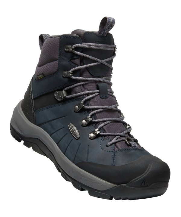 Blue Nights & Magnet Revel IV Mid Polar Waterproof Leather Hiking Boot - Men