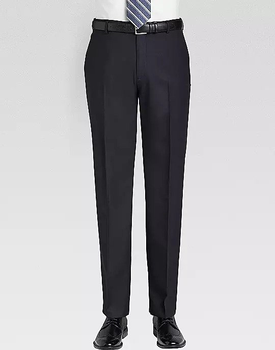Joseph & Feiss Navy Classic Fit Slacks - Men's Pants | Men's Wearhouse
