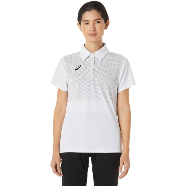 Women's Hex Print Polo Training Clothes 2032A542