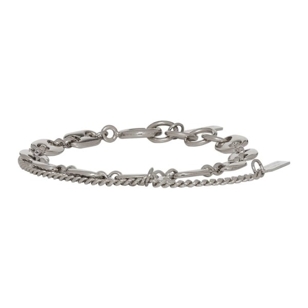 - Silver Jerry Chain Bracelet