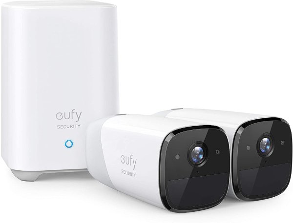 eufy Security eufyCam 2 Wireless Home Security Camera System, 365-Day Battery Life