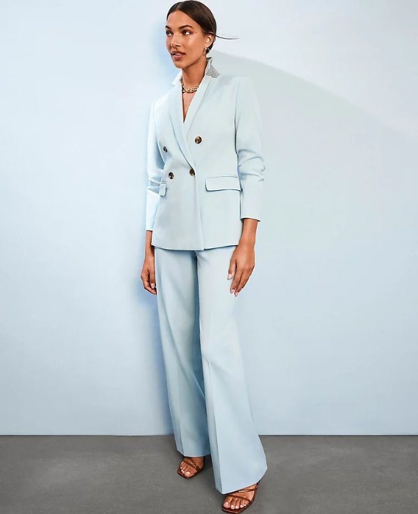 The Tailored Double Breasted Blazer | Ann Taylor