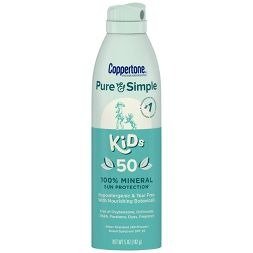 Pure &#38; Simple Kid&#39;s Sunscreen Spray - SPF 50 - 5oz