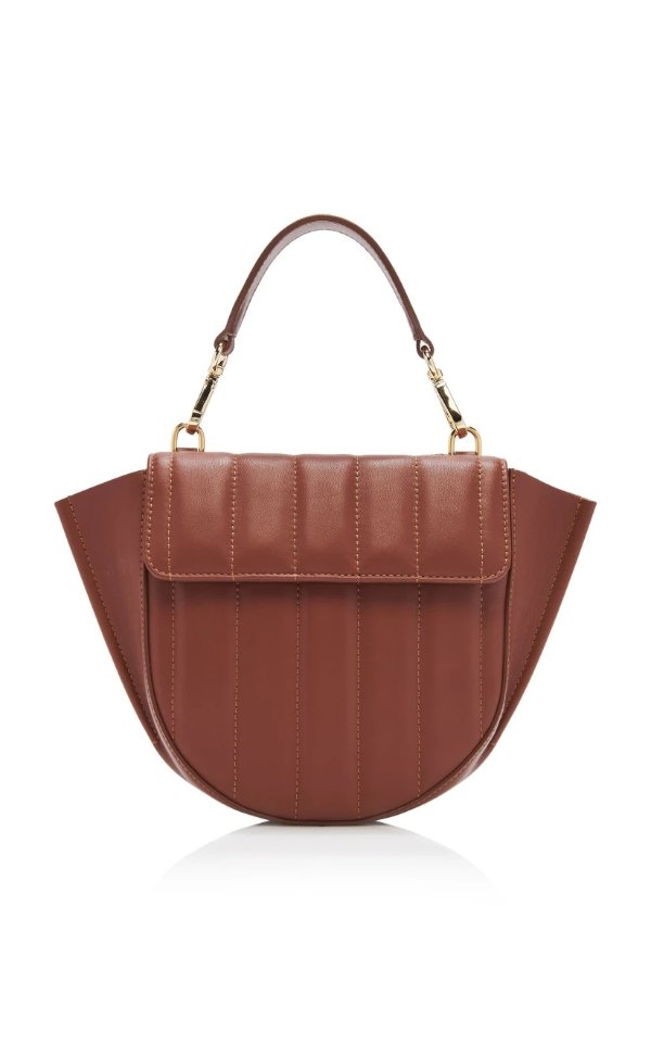 Hortensia Quilted Leather Shoulder Bag