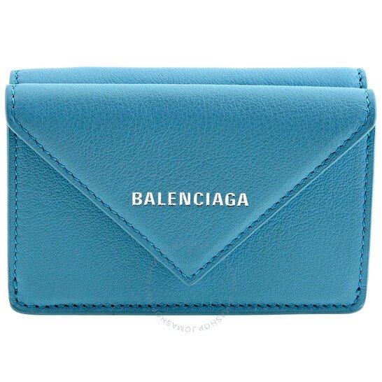 Blue Paper Mini Wallet