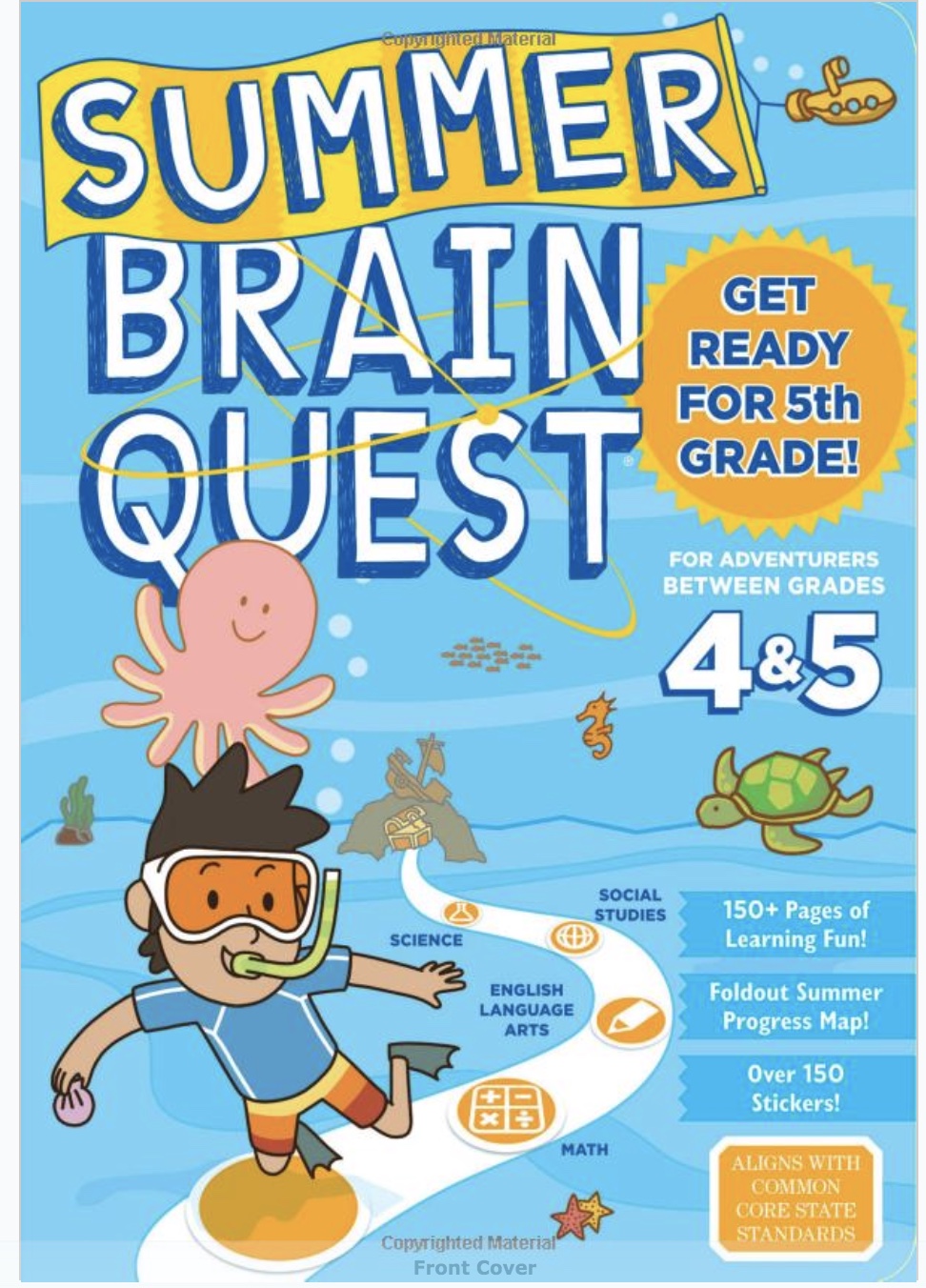 Summer Brain Quest: Between Grades 4 & 5 -暑假大脑任务
