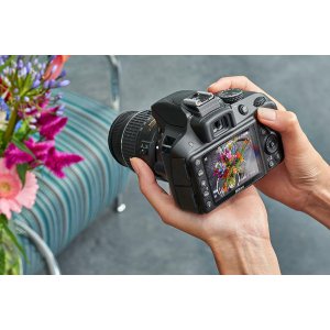 Nikon D3300 24.2MP Digital SLR with 18-55mm VR II Lens - Refurbished