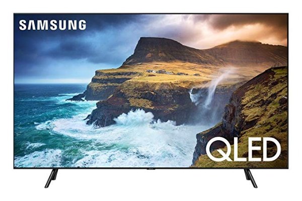 QN82Q70RAFXZA Flat 82-Inch QLED 4K Q70 Series Ultra HD Smart TV with HDR and Alexa Compatibility (2019 Model)