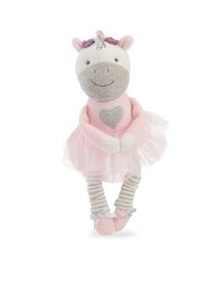 - Baby's Unicorn Knit Cotton Toy