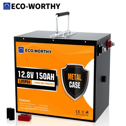 ECO-WORTHY 锂电池 12V 150AH
