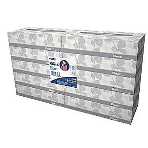 Kleenex® Facial Tissues, 2-Ply , 10 Boxes/Pack,  100 Tissues Per Box
