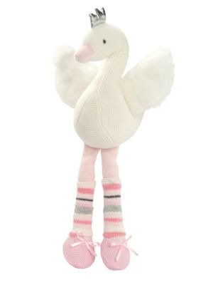 - Swan Knittie Bittie Plush Toy