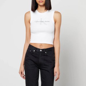 Calvin Klein Jeans棉质针织短背心