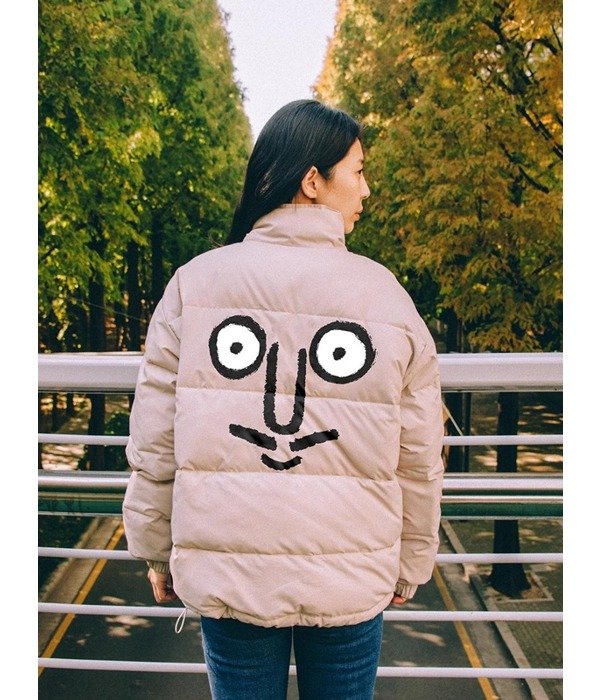 [Unisex] NOUNOU Face Reversible Puffer Jacket