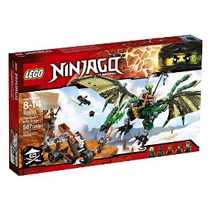 LEGO Ninjago 70593 The Green NRG Dragon Building Kit (567 Piece)
