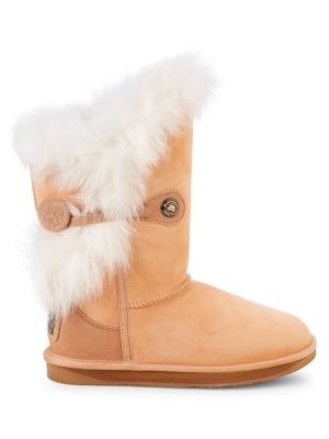 Nordic Tuscany Double-Faced Shearling Short Boots