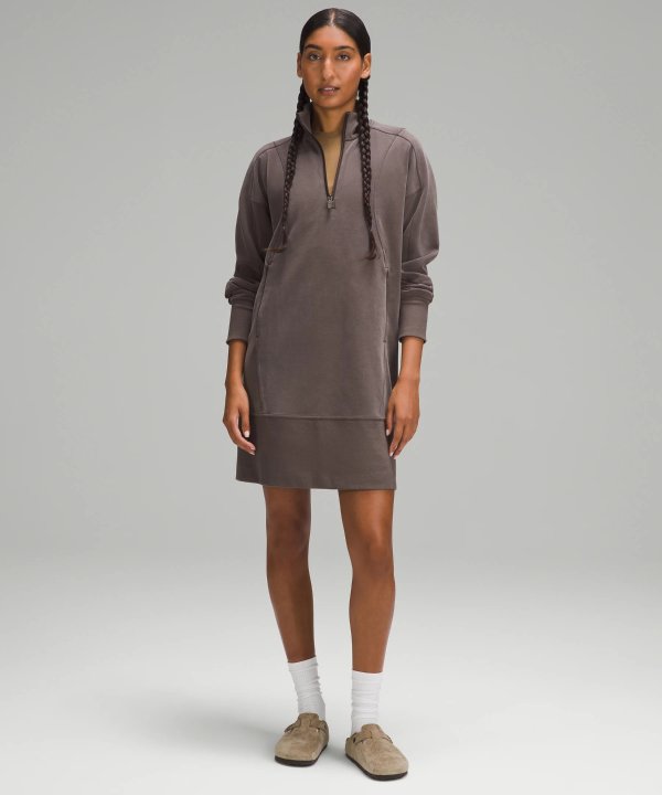 lululemon lululemon Softstreme Long-Sleeve Half-Zip Dress