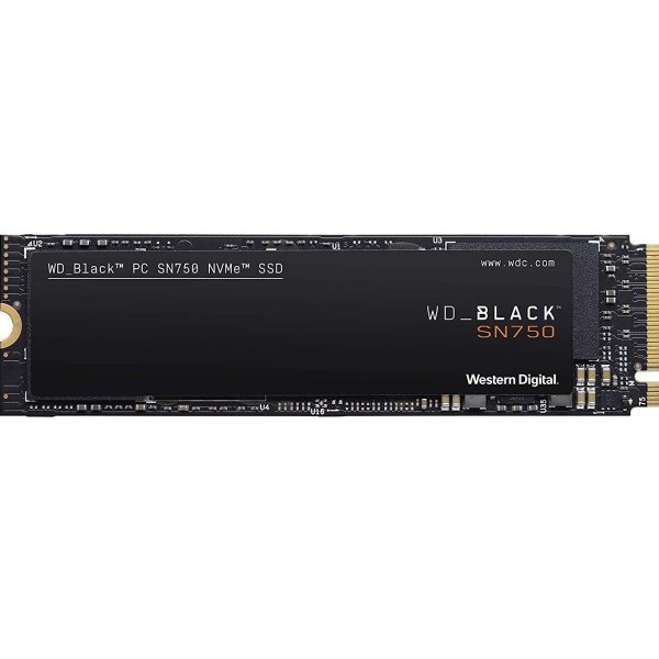 WD 500GB Black SN750 NVMe M.2 Internal SSD