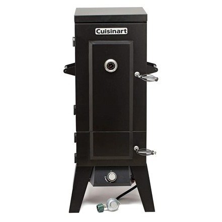 COS-244 Vertical Propane Smoker with Temperature & Smoke Control, Four Removable Shelves, 36",