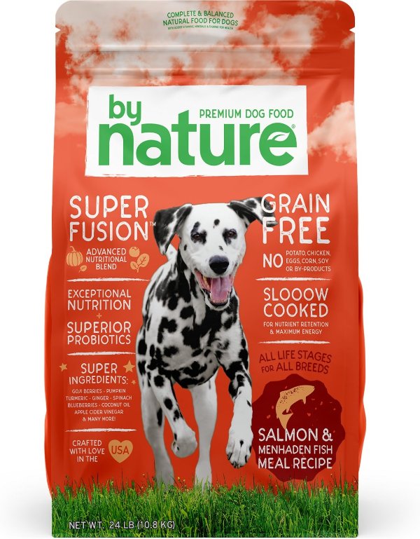 Salmon & Menhaden Fish Meal Recipe Grain-Free Dry Dog Food, 4-lb bag - Chewy.com