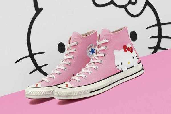 开抢：Converse x Hello Kitty 合作款帆布鞋热卖 - 5